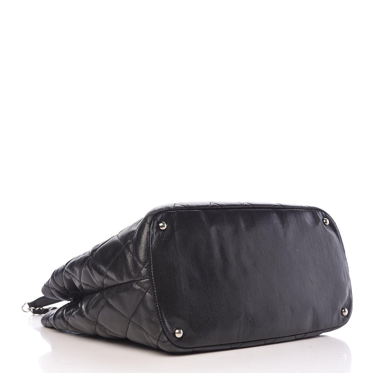 Caviar Quilted CC Timeless Soft Tote Black