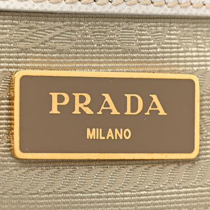 Prada Saffiano Small Galleria Double Zip Tote Talco 18 of 18