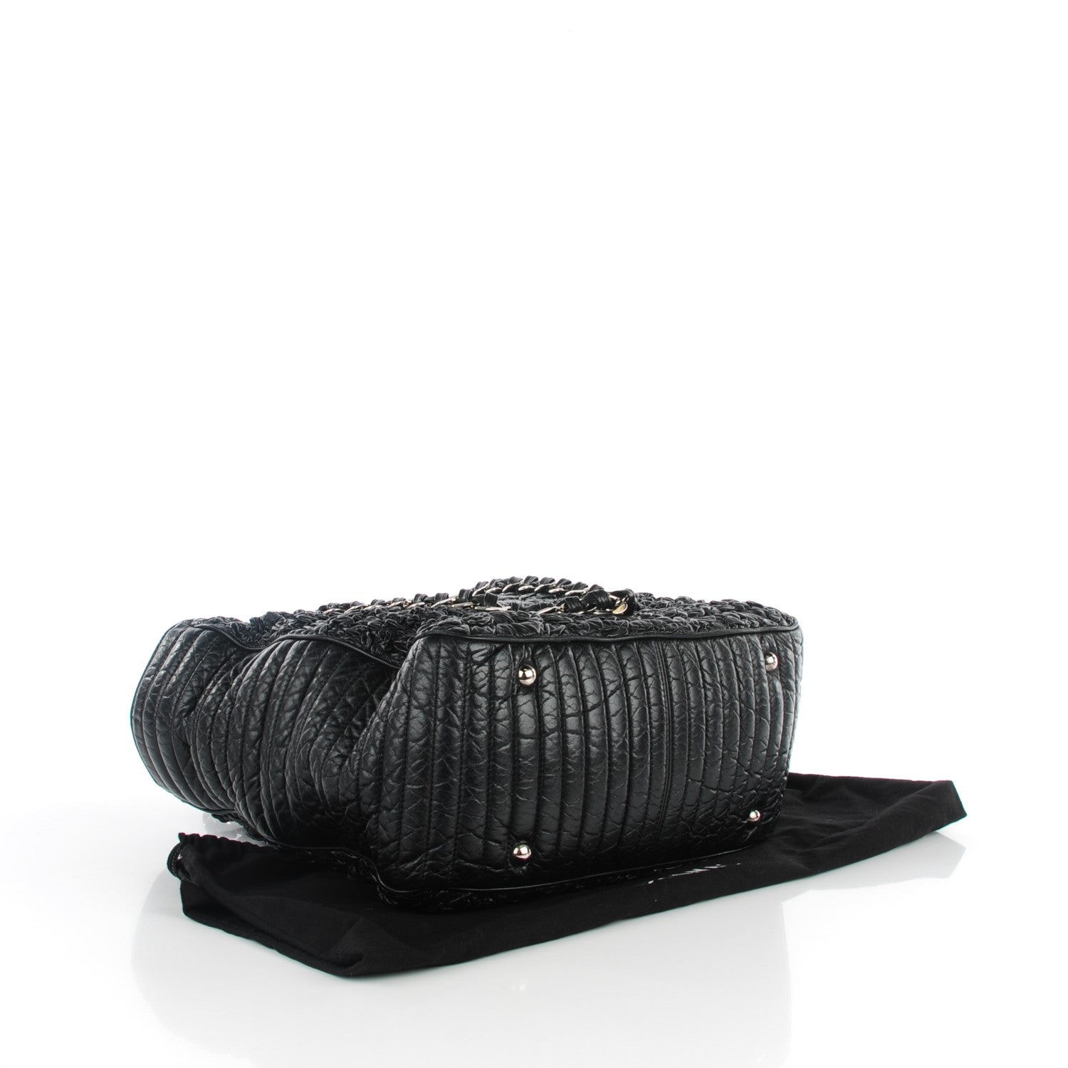 Chanel Lambskin XL Astrakan Tote Black 4 of 7