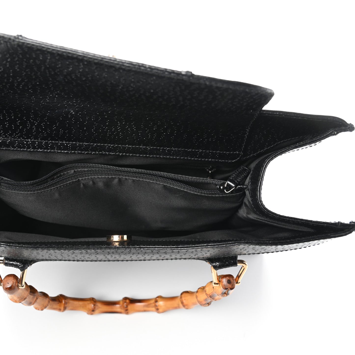 Cinghiale Bamboo Tote Black
