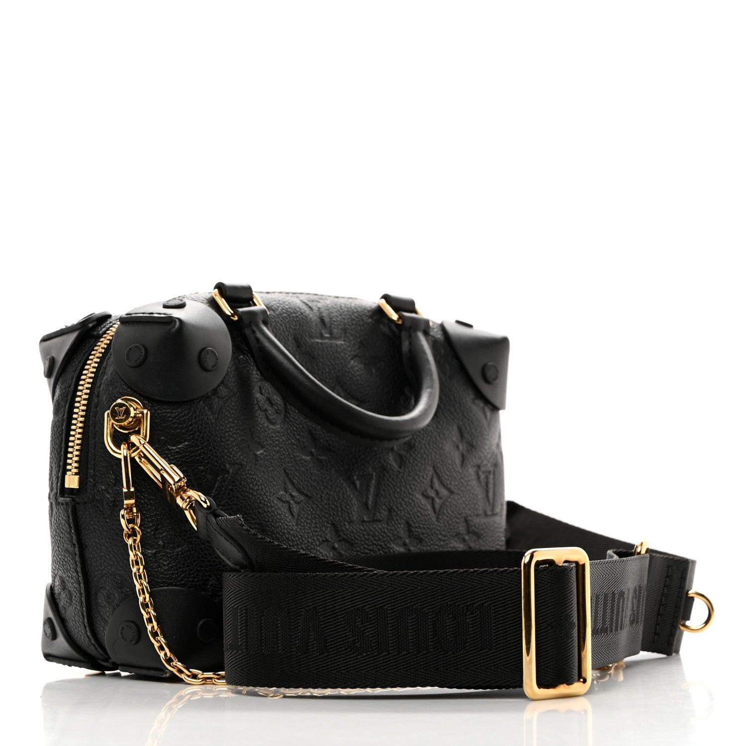 Louis Vuitton LOUIS VUITTON Empreinte Petite Malle Souple Black 3 of 10