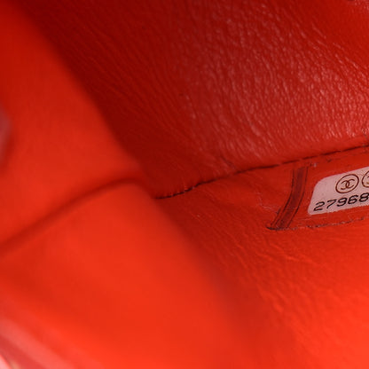 Chanel Lambskin Quilted Mini Rectangular Flap Coral 7 of 13