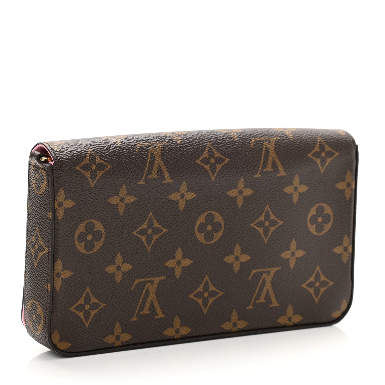 Louis Vuitton Monogram 2022 Christmas Animation Paris Pochette Felicie Chain Wallet Pink 3 of 8