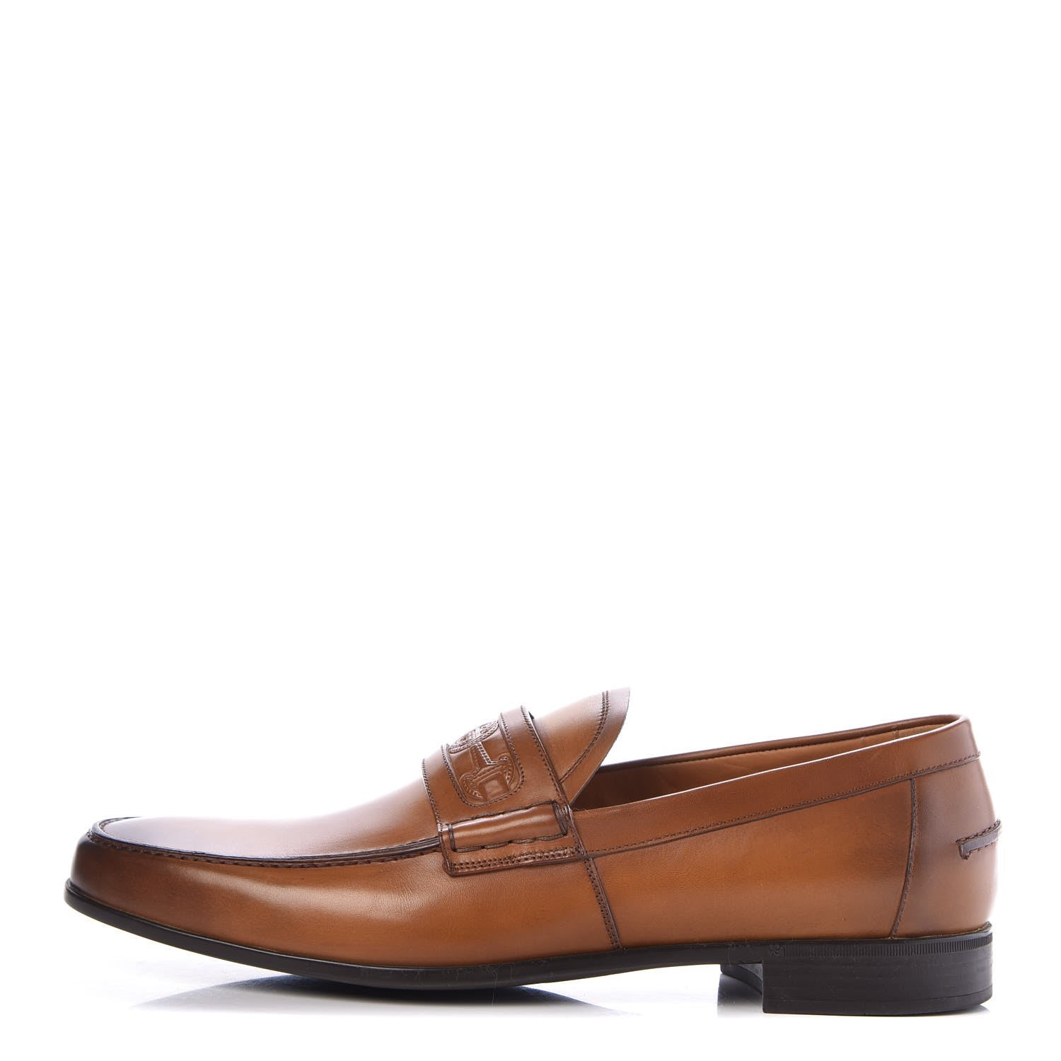 Gucci Calfskin Mens Interlocking G Loafers 8 Cuir 1 of 10