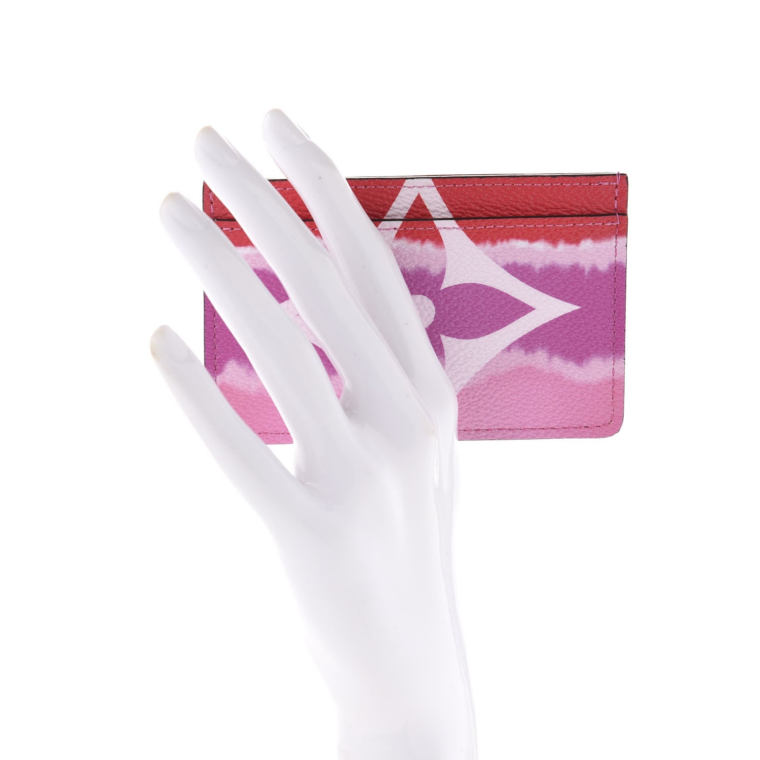 Louis Vuitton Monogram Escale Card Holder Rouge 2 of 8