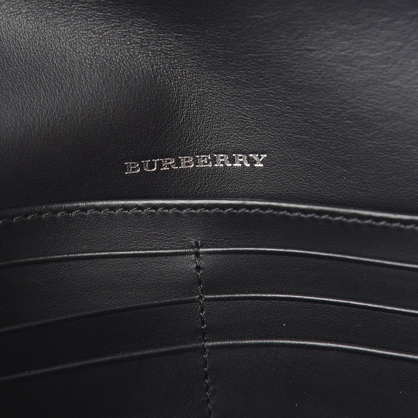Calfskin Perforated Logo Hampshire Crossbody Black