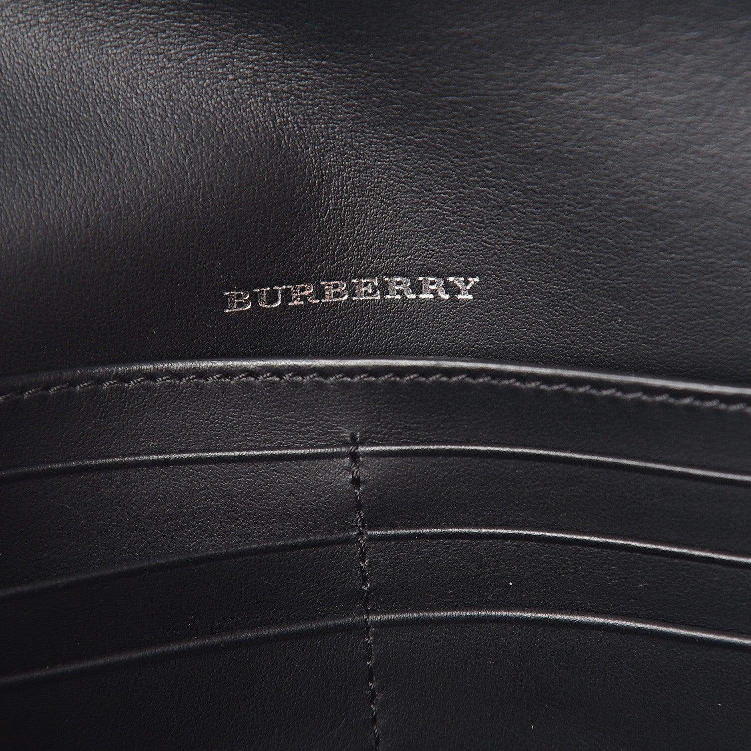 Burberry Calfskin Perforated Logo Hampshire Crossbody Black 5 of 7