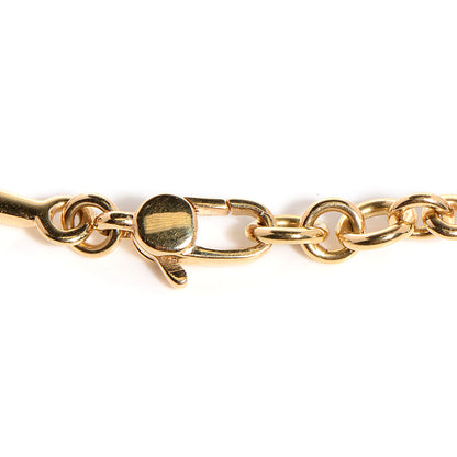 Gucci 18K Yellow Gold Diamond Pave Horsebit Bracelet 4 of 5