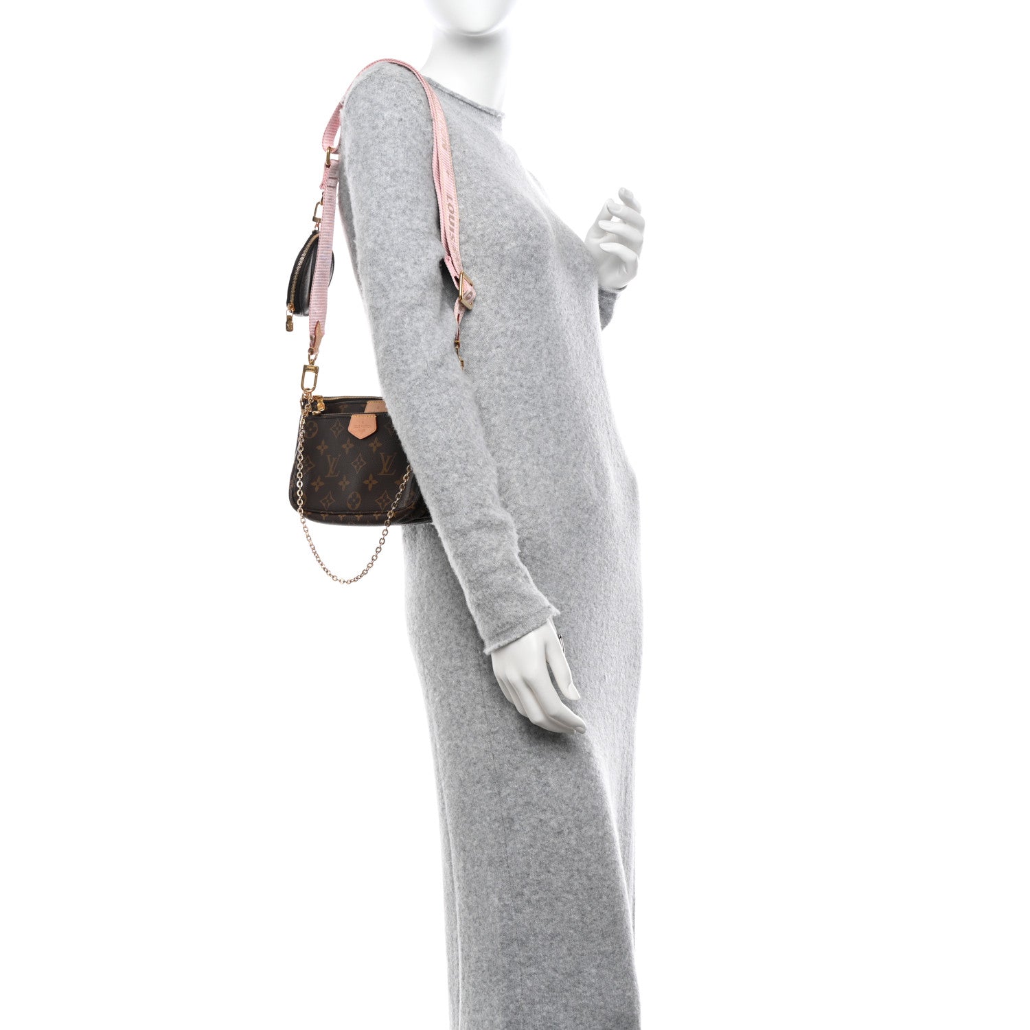 Louis Vuitton Monogram Multi Pochette Accessories Rose Clair 2 of 12