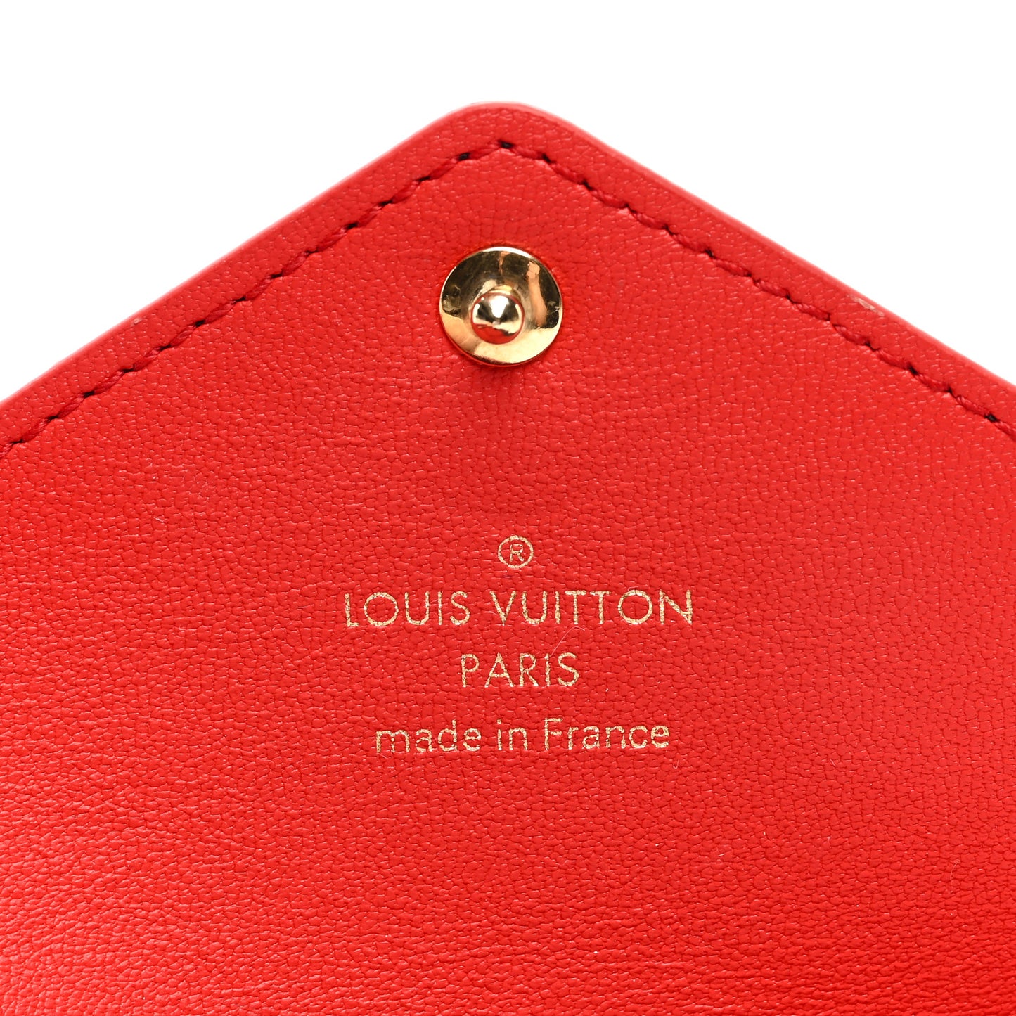 Monogram Medium Kirigami Pochette Insert Coquelicot