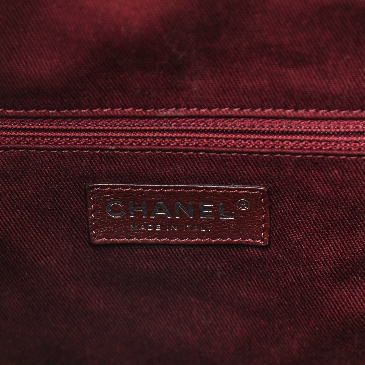 Chanel Iridescent Calfskin Small In The Mix Tote Navy 5 of 13
