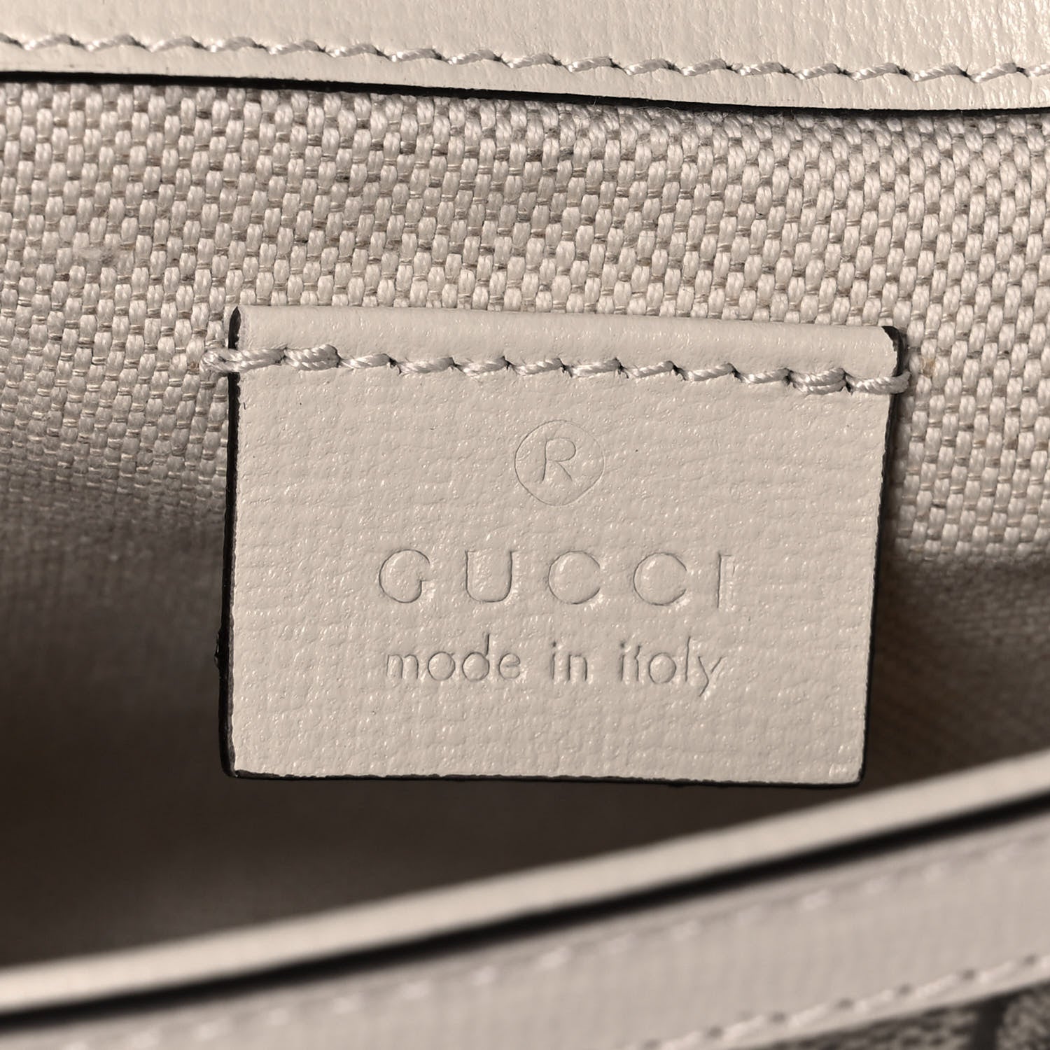 Gucci GG Supreme Monogram Web Mini Horsebit 1955 Shoulder Bag Beige Mystic White 7 of 12