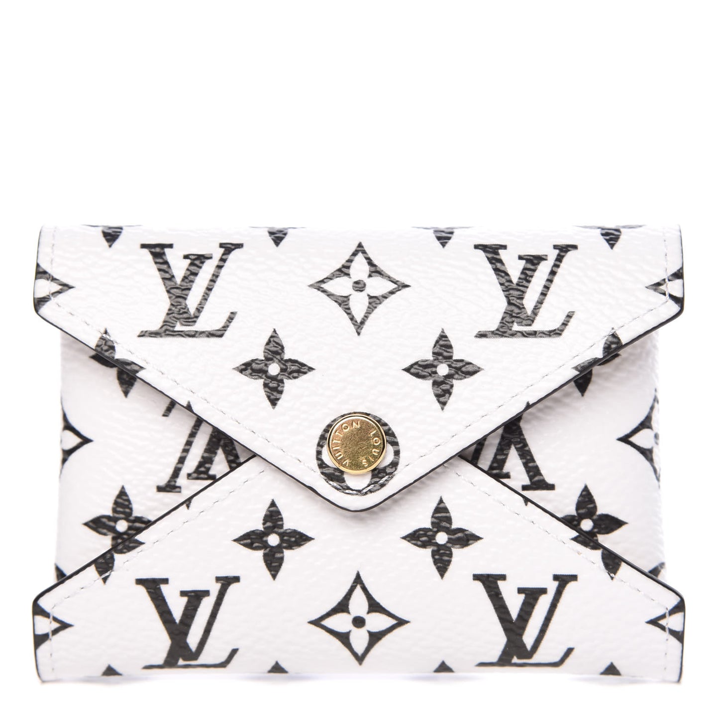Monogram Giant Small Kirigami Pochette Insert White