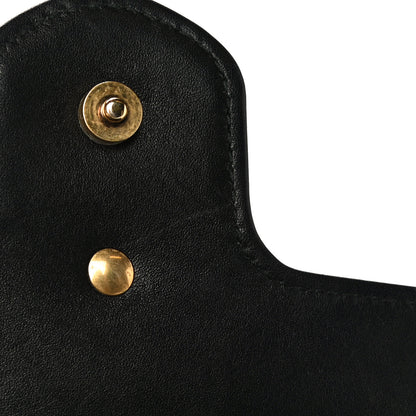 Gucci Calfskin Matelasse Super Mini GG Marmont Shoulder Bag Black 15 of 18