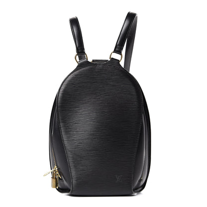 Louis Vuitton Epi Mabillon Backpack Black 1 of 17