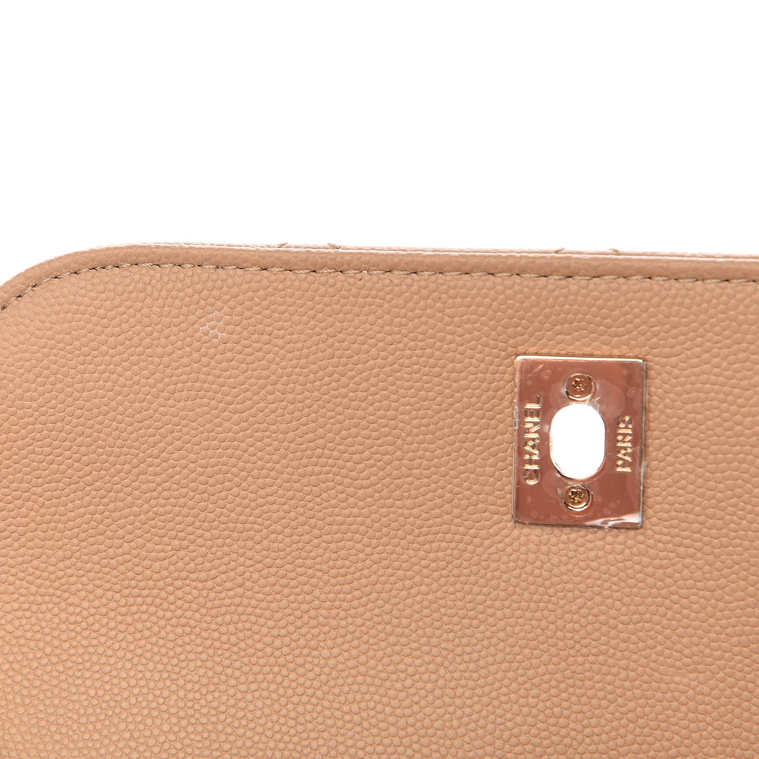 Chanel Caviar Quilted Small Business Affinity Flap Beige 8 of 12