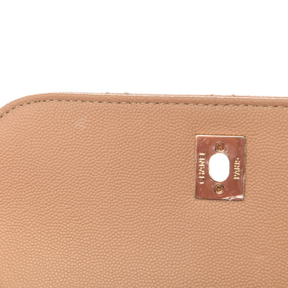 Chanel Caviar Quilted Small Business Affinity Flap Beige 8 of 12