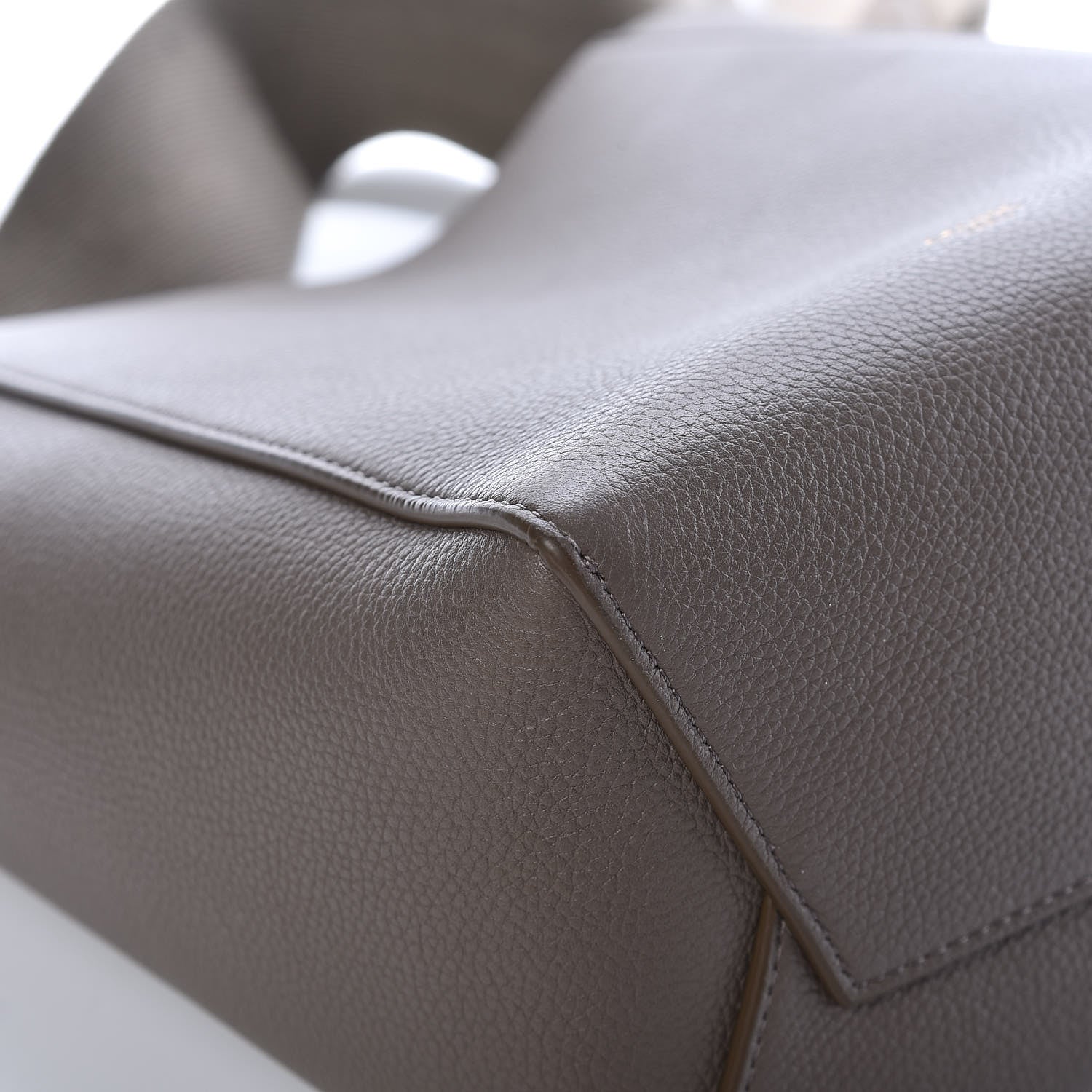 Celine Soft Grained Calfskin Small Sangle Bucket Bag Taupe 12 of 15