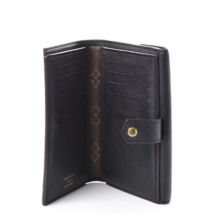 Louis Vuitton Monogram Pallas Compact Wallet Black 5 of 7