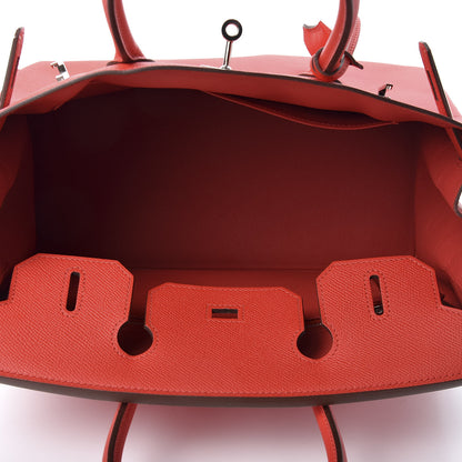 Hermes Epsom Birkin 30 Rouge Tomate 4 of 15