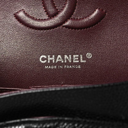 Chanel Caviar Quilted Medium Double Flap Black 6 of 10