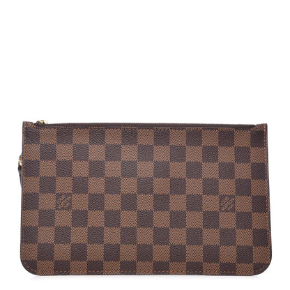 Louis Vuitton Damier Ebene Neverfull MM GM Pochette 1 of 8