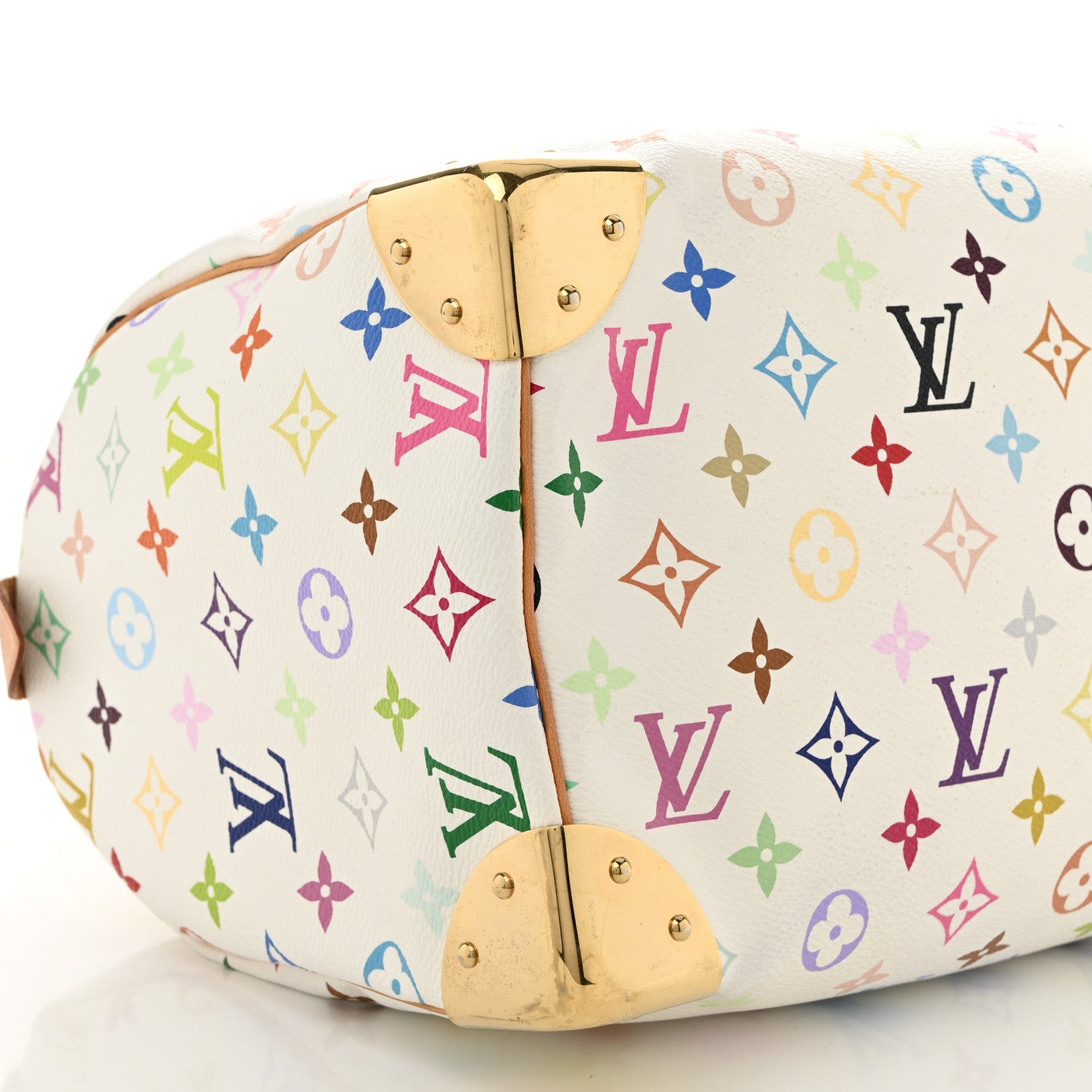 Louis Vuitton Monogram Multicolor Speedy 30 White 8 of 10