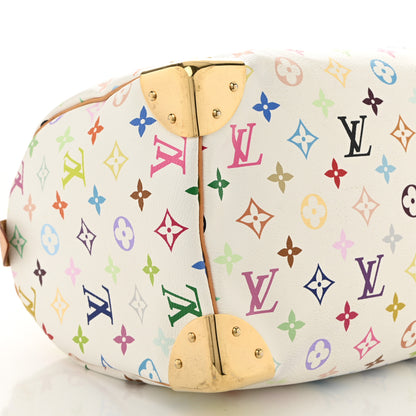 Louis Vuitton Monogram Multicolor Speedy 30 White 8 of 10