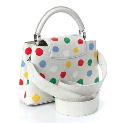 Louis Vuitton LV X YK Taurillon Capucines BB White 3 of 8