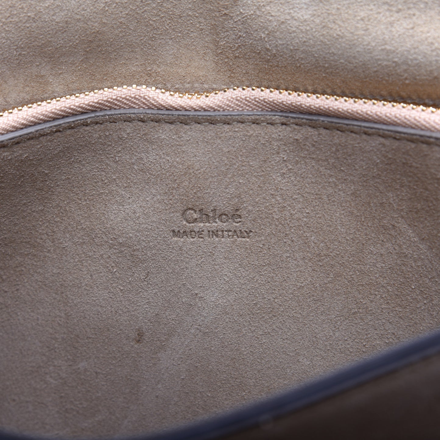 Suede Calfskin Medium Faye Shoulder Bag Tobacco