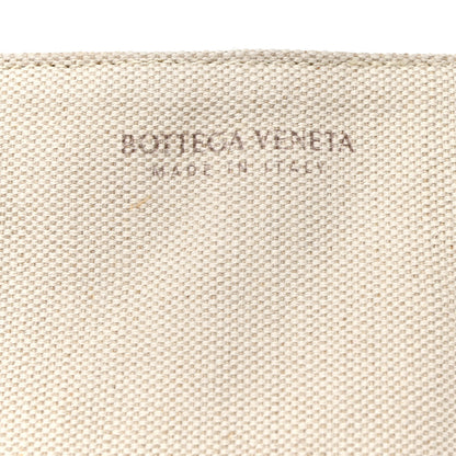Bottega Veneta Canvas Intrecciato Large Arco Tote Beige Black 7 of 12