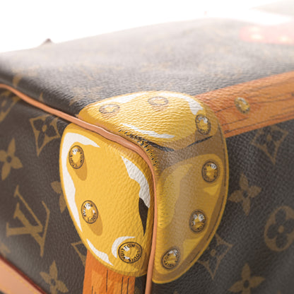 Louis Vuitton Monogram Summer Trunks Speedy Bandouliere 30 11 of 15
