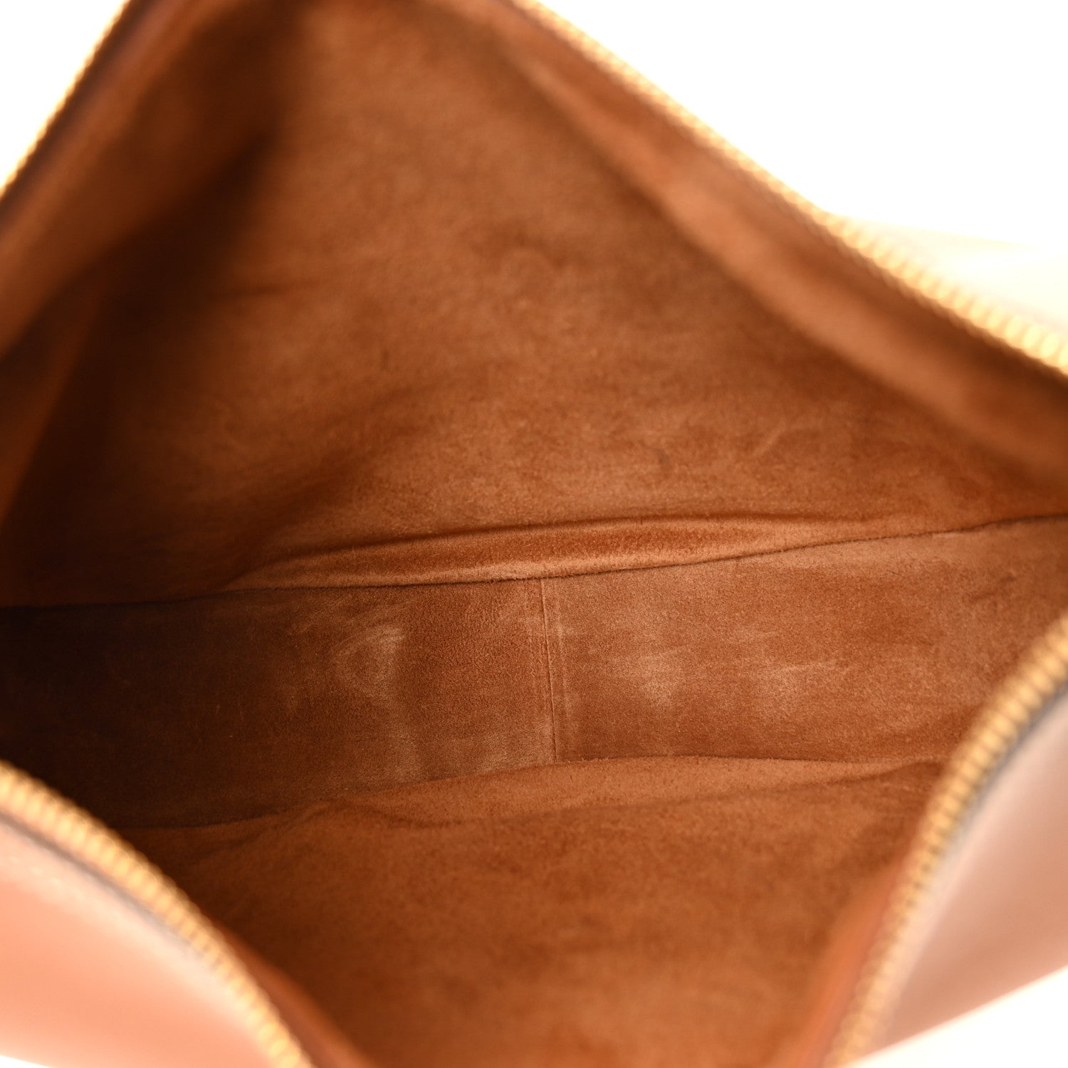 Celine Supple Calfskin Medium Triomphe Heloise Shoulder Bag Tan 5 of 12