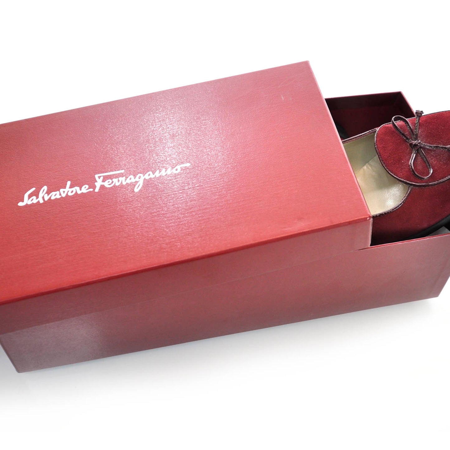 SALVATOREFERRAGAMOSuedeLoafers5.5