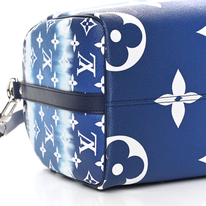 Louis Vuitton Monogram Escale Speedy Bandouliere 30 Blue 10 of 11