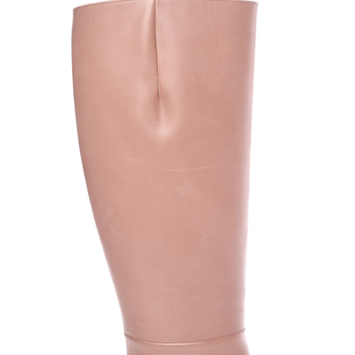 Calfskin Knee High Crystal Boots 38.5 Light Malve