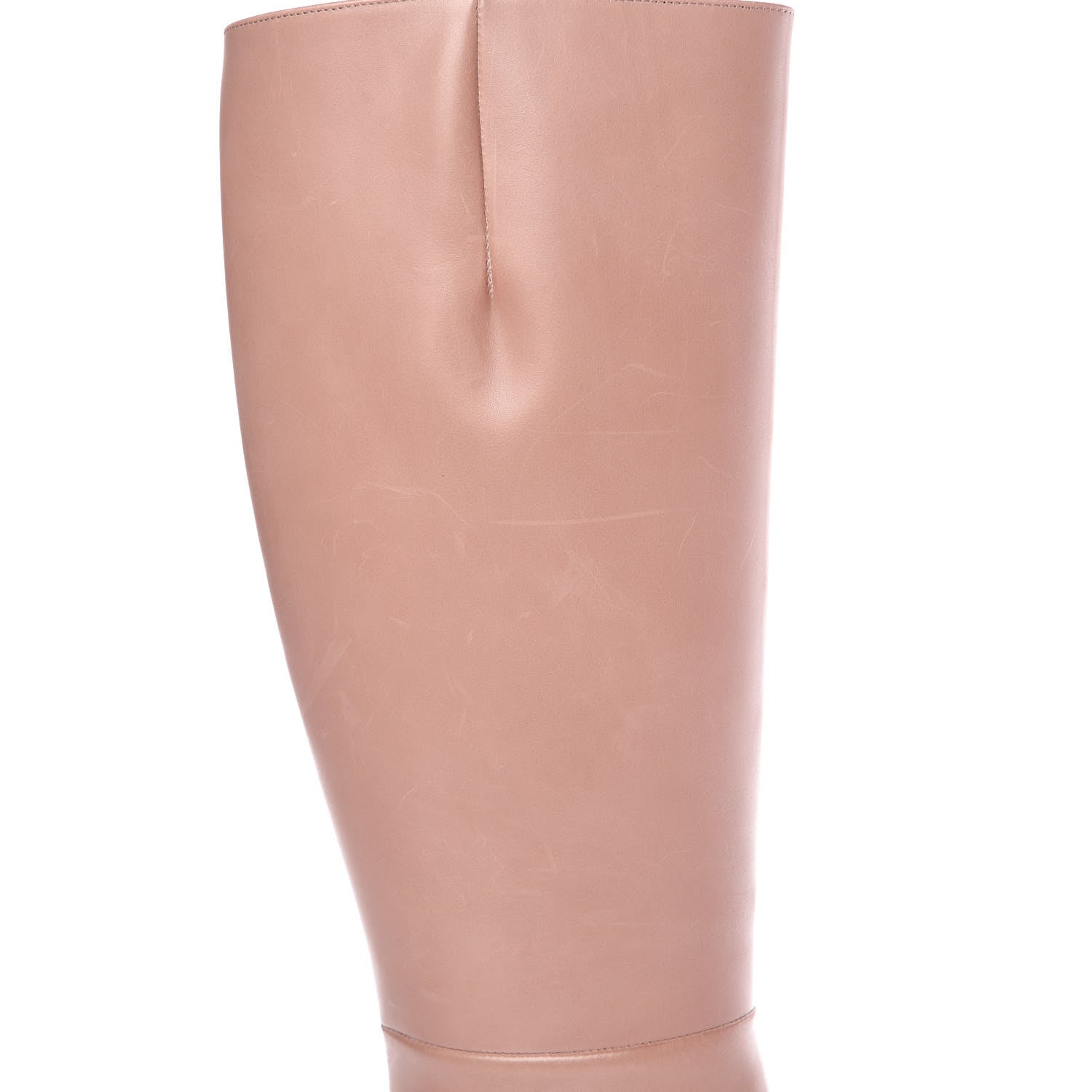 Gucci Calfskin Knee High Crystal Boots 38.5 Light Malve 12 of 14