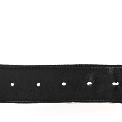 Gucci Moon Calfskin Nickel Double G 40mm Belt 90 36 Black 5 of 6