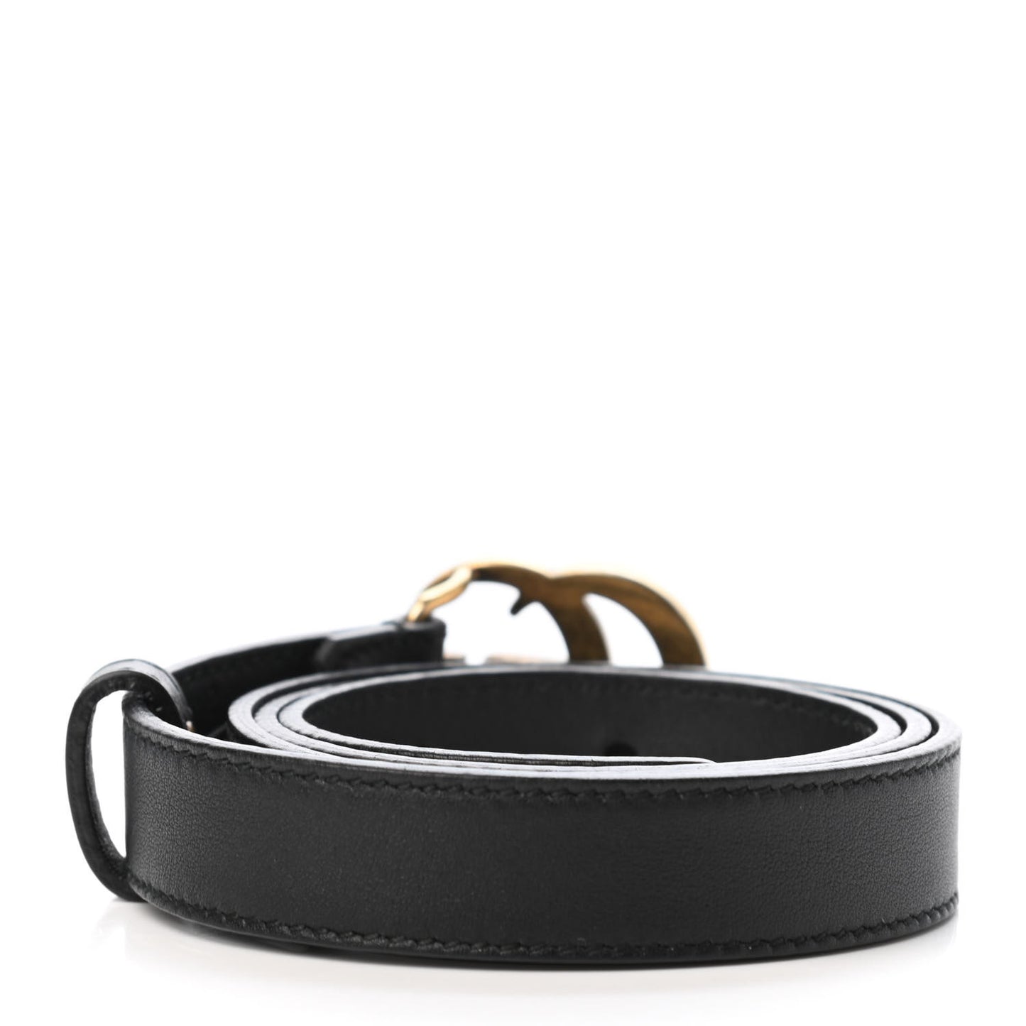 Calfskin Double G 20mm Belt 70 28 Black