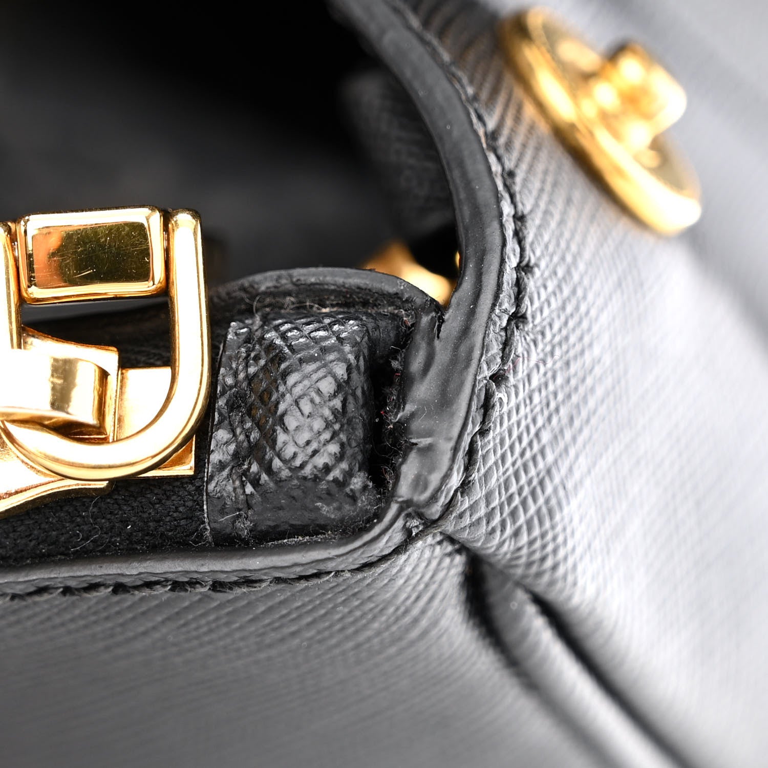 Prada Saffiano Lux Medium Galleria Double Zip Tote Black 14 of 18