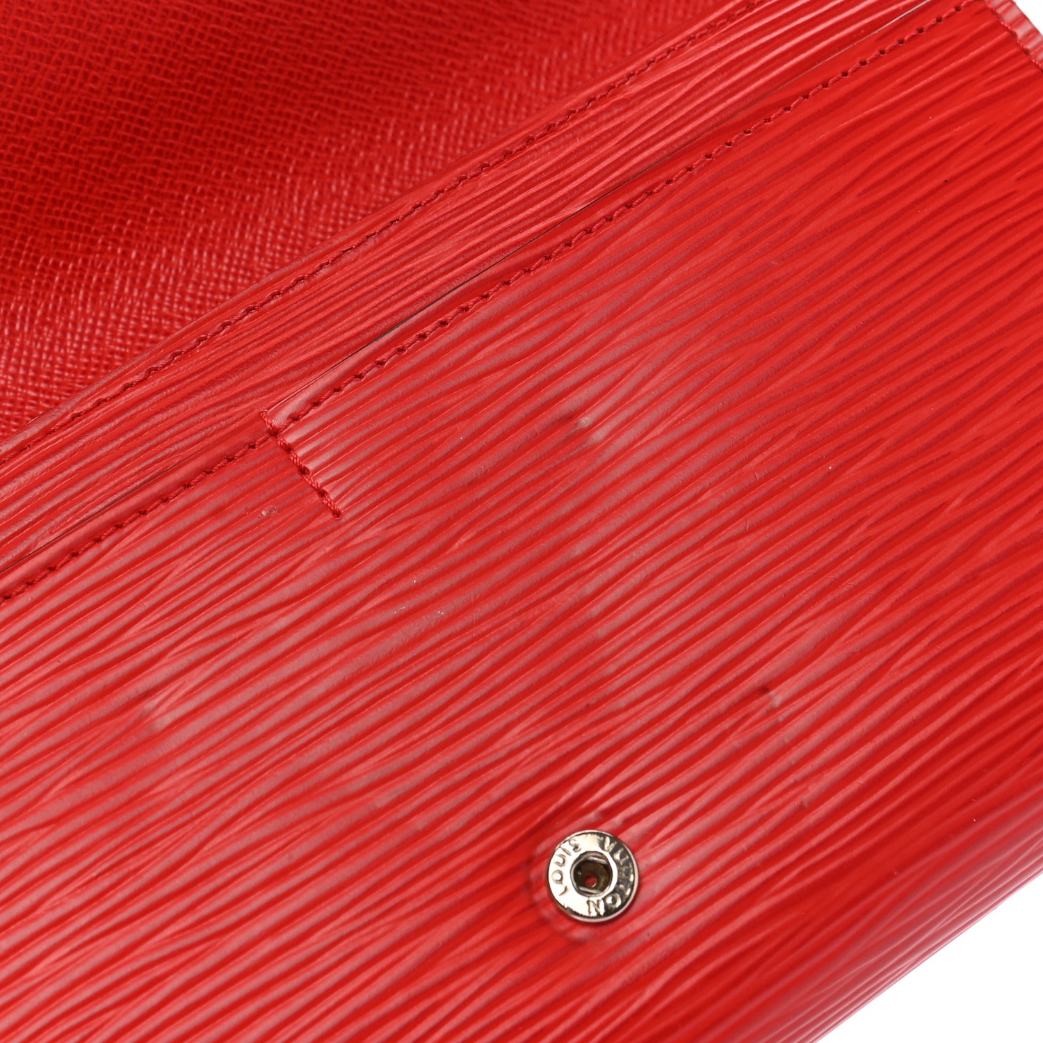 Louis Vuitton Epi Louise Wallet Coquelicot 8 of 8