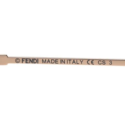 Fendi Metal Mirrored Eyeline Sunglasses FF 0193S Black Rose Gold 5 of 7