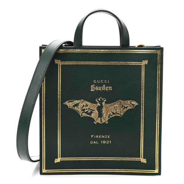 【사야향♡PR必読　】 Gucci GGパターン 新品　未使用 Gucci Calfskin Garden Bat Vertical Shopping Tote Green 1051135
