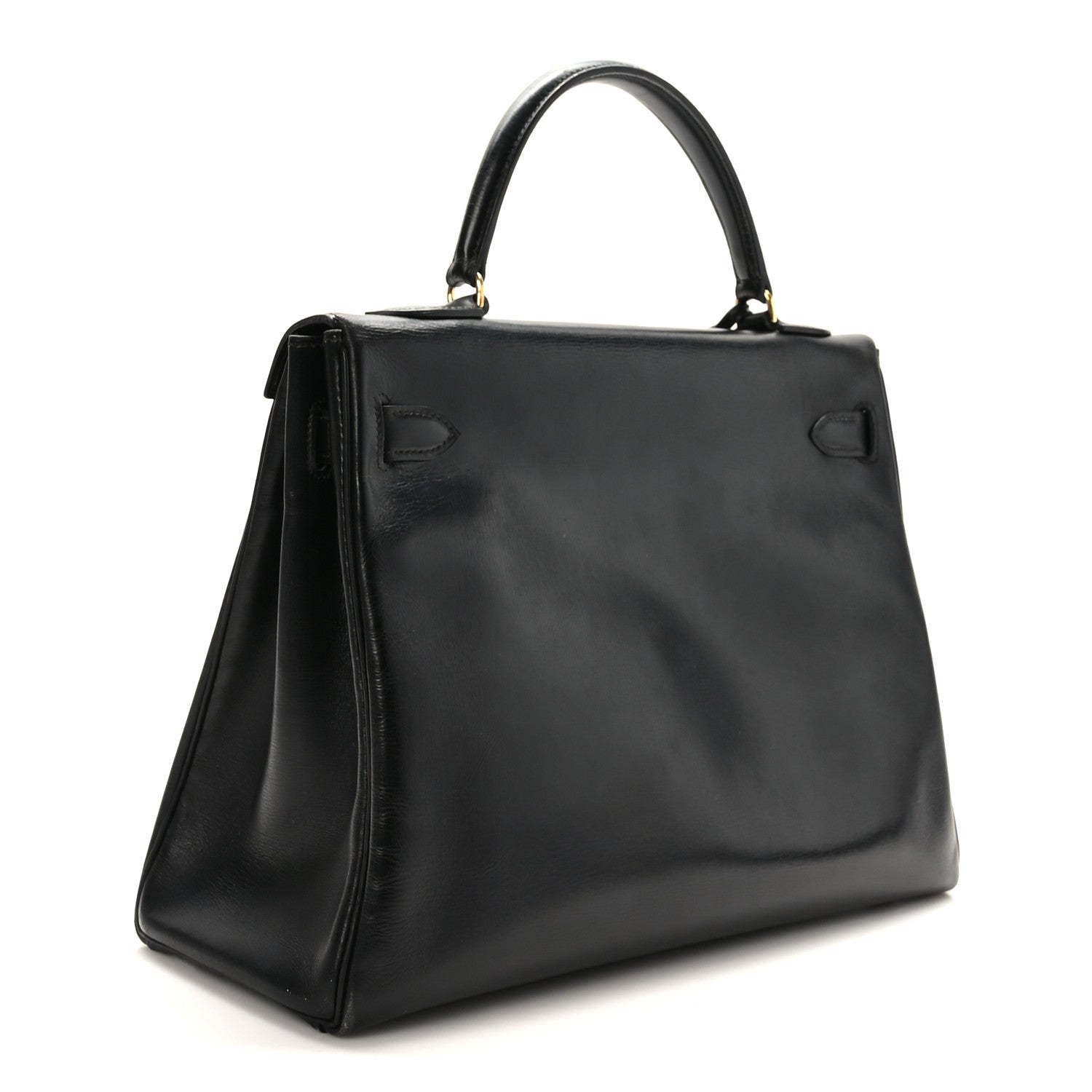 Hermes Box Kelly Retourne 32 Black 3 of 15