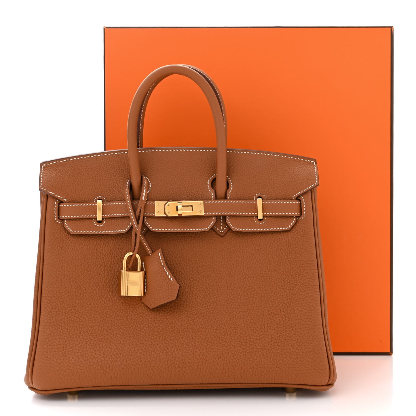Togo Birkin 25 Gold