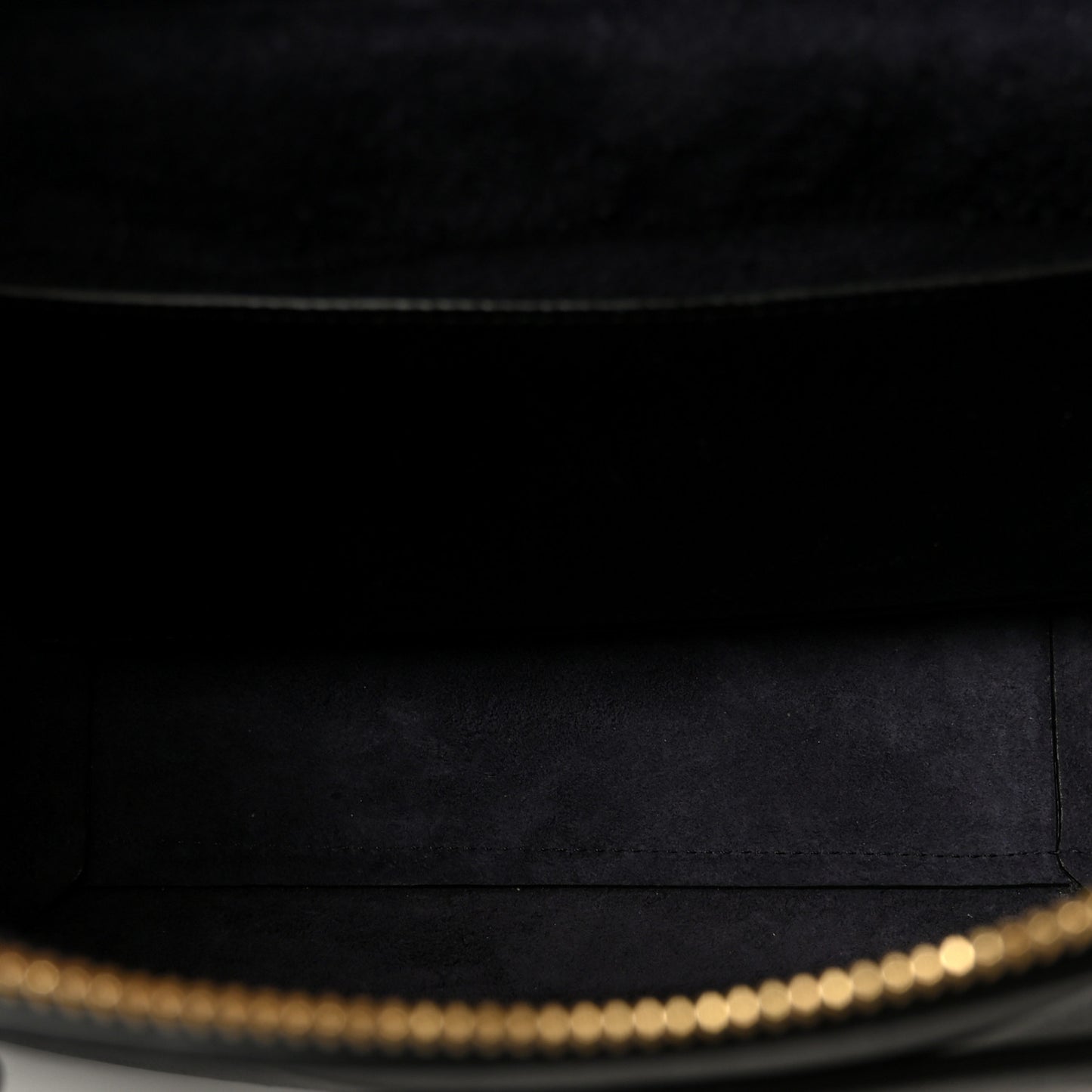 Grained Calfskin Micro Belt Bag Black