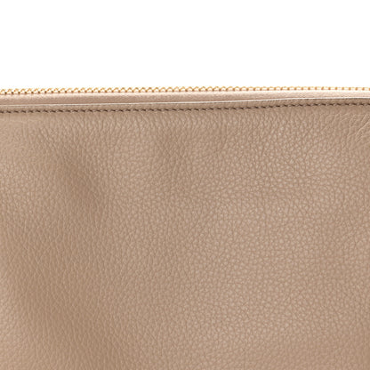 Chloe Calfskin Braided Large Marcie Double Carry Floral Grey 8 of 10