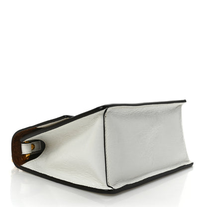 Fendi Agnello Old Shine Small Kan U Shoulder Bag White 5 of 9