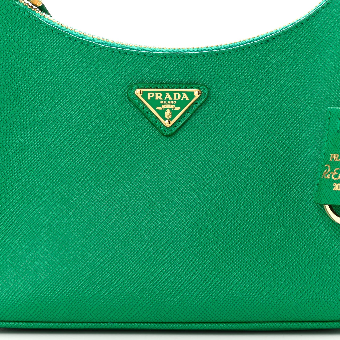 Saffiano Lux Re-Edition 2005 Shoulder Bag Menta