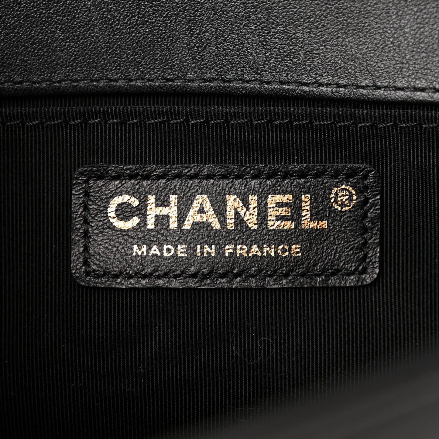 Calfskin Pearl Smal Chanel Pearls Boy Flap Black